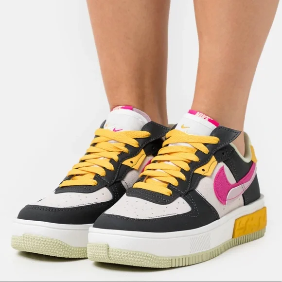 Fontanka Air Force Pink Orange ✔️ New✔️ NIKE Air Force